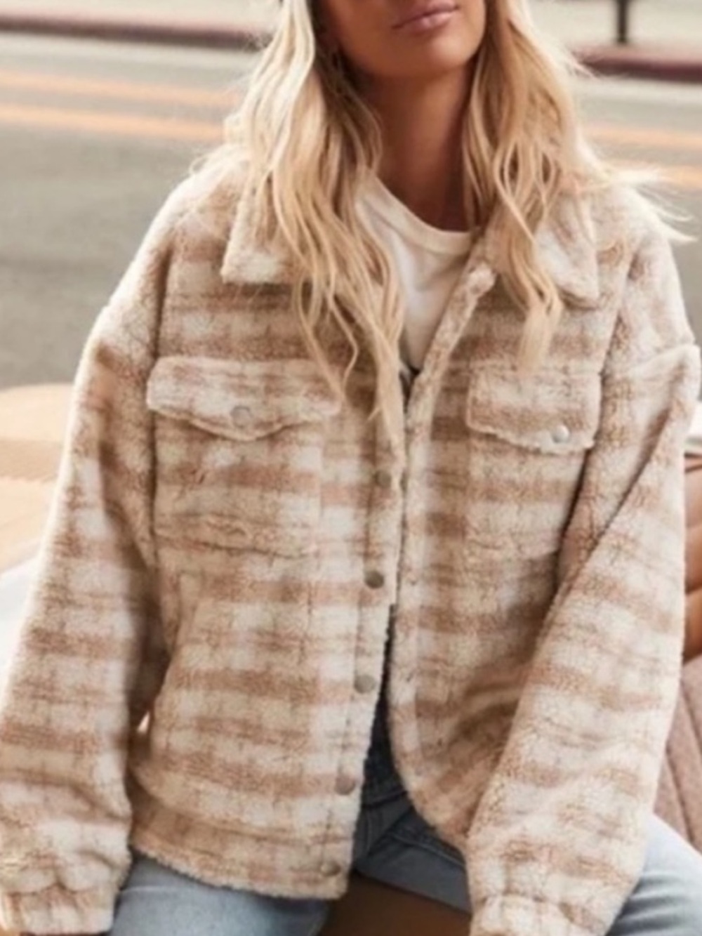 12th Tribe x Salty Blonde Teddy Jacket